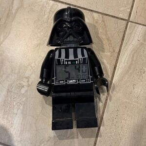 LEGO Star Wars Darth Vader Minifigure Digital Alarm Clock 9002113 Black 2011